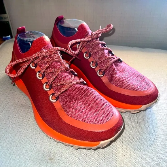 Allbirds Mens Trail  Running Shoes Diablo Red Orange Size 11.5 US Excellent