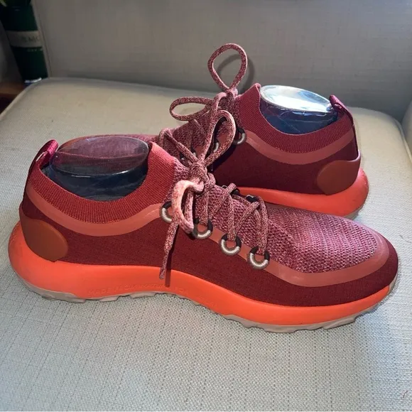Allbirds Mens Trail  Running Shoes Diablo Red Orange Size 11.5 US Excellent