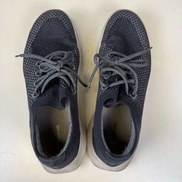 Allbirds Mens Size 47 US 14 Lace Up Sneakers Black Comfort Shoes TD M14