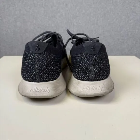 Allbirds Mens Size 47 US 14 Lace Up Sneakers Black Comfort Shoes TD M14