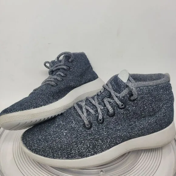 Allbirds MERINO Wool Runner Up Mizzle Gray Running Shoes Mens Sz 10 Chukkas 98%