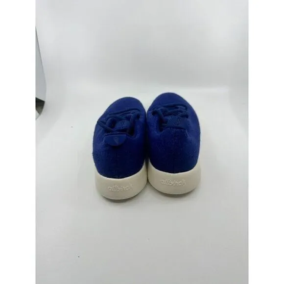 ALLBIRDS Shoes WOOL RUNNERS Mens Size 8 Blue White Running Sneaker 1121 NVI