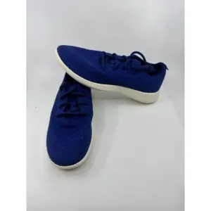 ALLBIRDS Shoes WOOL RUNNERS Mens Size 8 Blue White Running Sneaker 1121 NVI