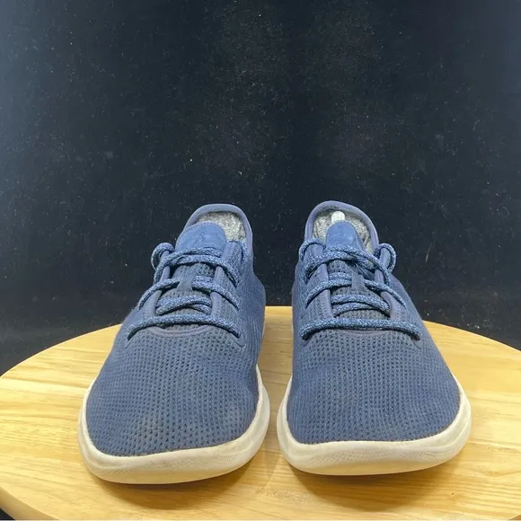 Allbirds Tree Runners TR Navy Blue Comfort Lace-Up Sneaker Shoes Men's US 12
