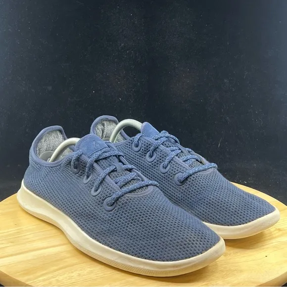 Allbirds Tree Runners TR Navy Blue Comfort Lace-Up Sneaker Shoes Men's US 12