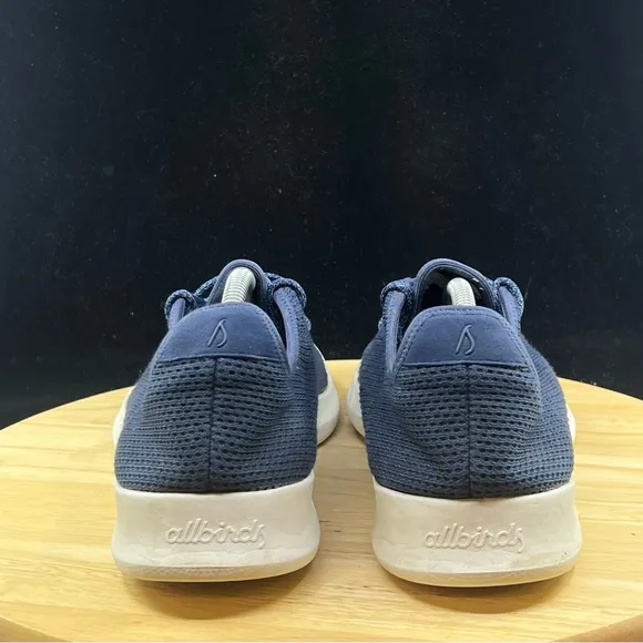 Allbirds Tree Runners TR Navy Blue Comfort Lace-Up Sneaker Shoes Men's US 12
