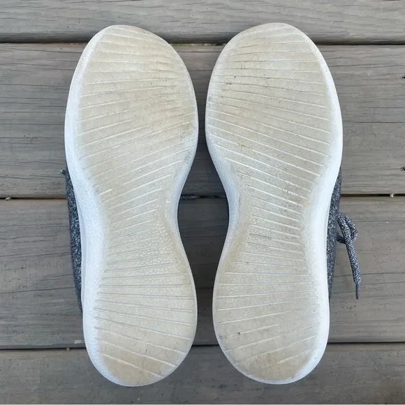 Allbirds Wool Runners Natural Grey Shoes size 10