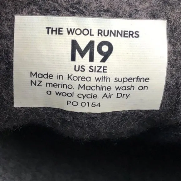 Allbirds WR Wool Runners Comfort Shoes Mens 9