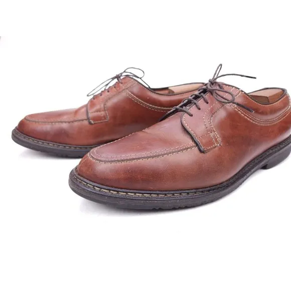 Allen Edmonds Mens Brown Wilbert Comfort Shoes Size 11 C Oxford Shoe Trees