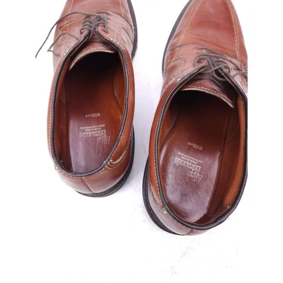 Allen Edmonds Mens Brown Wilbert Comfort Shoes Size 11 C Oxford Shoe Trees