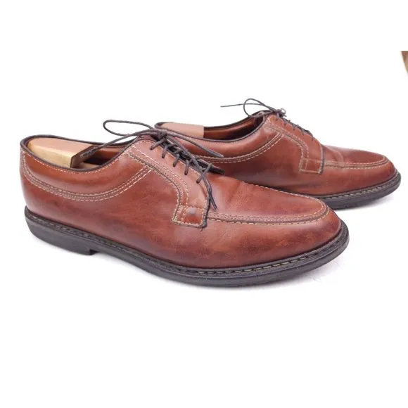 Allen Edmonds Mens Brown Wilbert Comfort Shoes Size 11 C Oxford Shoe Trees