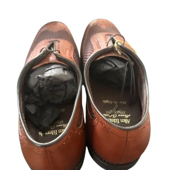 Allen Edmonds Men's Double Eagle Golf Shoe Bown/Mesh Size 11 D