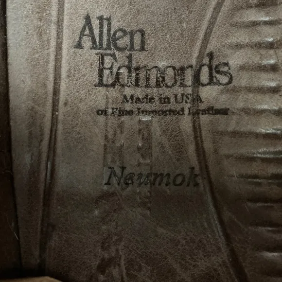 ALLEN EDMONDS Neumok Shoes Brown Leather