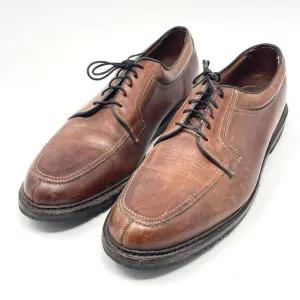 Allen Edmonds Wilbert Comfort Shoes Derby Split Toe Mens Size 13 C Brown Leather