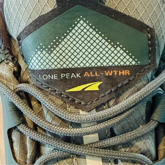 Altra Lone Peak All Weather Shoes Mens 12.5 Trail Hiking Running ALOA4VQG232