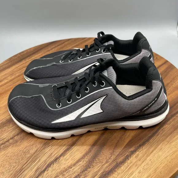 Altra One 2.5 Shoes Mens Size 8 Black Running Athletic Comfort Walking Zero Drop