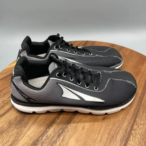 Altra One 2.5 Shoes Mens Size 8 Black Running Athletic Comfort Walking Zero Drop