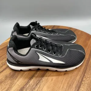 Altra One 2.5 Shoes Mens Size 8 Black Running Athletic Comfort Walking Zero Drop