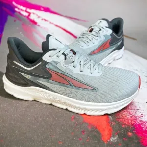 Altra Torin 6 Gray Red Running Walking Comfort Road Gym Sneaker Shoe Size US 9