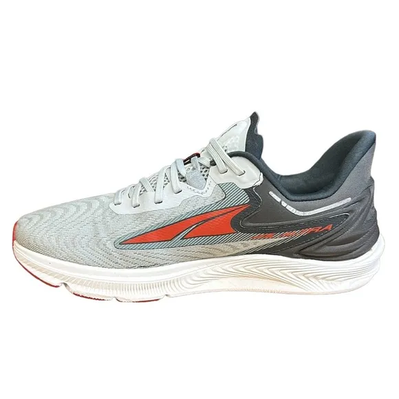 Altra Torin 6 Gray Red Running Walking Comfort Road Gym Sneaker Shoe Size US 9