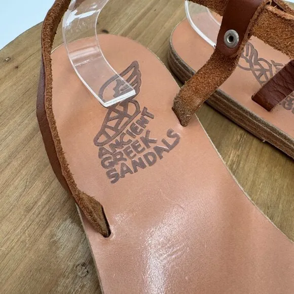 Ancient Greek Sandals Niove Sandals  Chestnut minimalist style trend spring summ