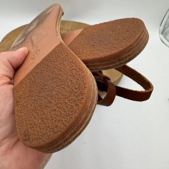 Ancient Greek Sandals Niove Sandals  Chestnut minimalist style trend spring summ