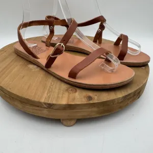 Ancient Greek Sandals Niove Sandals  Chestnut minimalist style trend spring summ