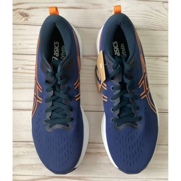Asics Gel-Excite 10 Men’s Running Athletic Shoes Ocean Blue/Bright Orange 11.5