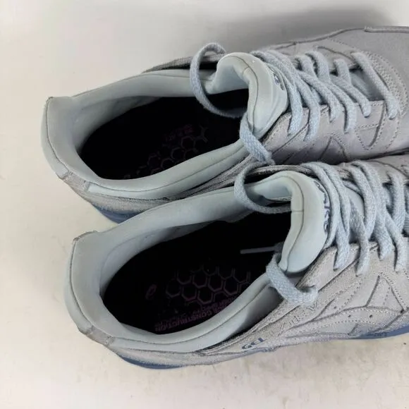 ASICS Gel Lyte V 5 Sneakers Women's 9.5 Sky Blue Leather Running Shoes HL7L9