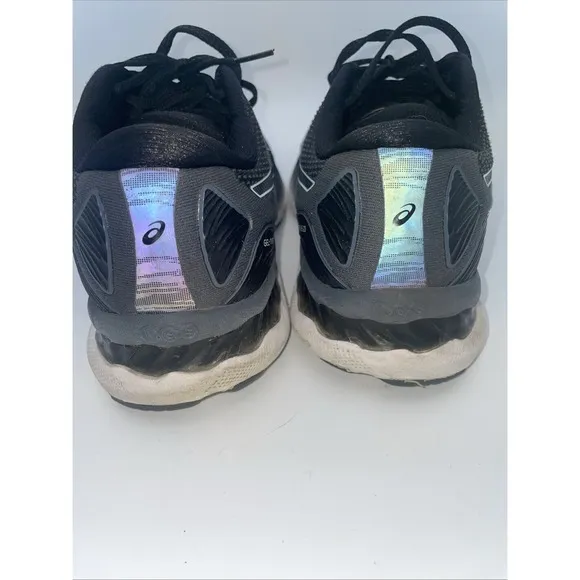 Asics Gel Nimbus 23 Men's Size 10.5 US Black Athletic Running Sneakers 1011B004
