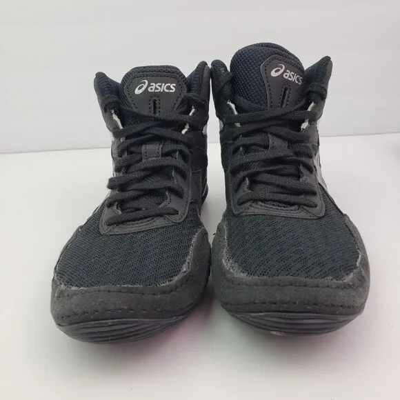 Asics Matflex 6 Youth Size 3Y Black White Athletic Sneaker Shoes 1084A007