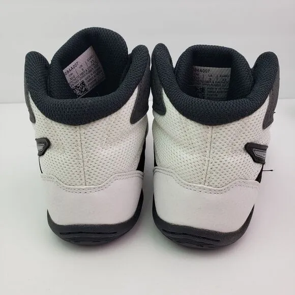 Asics Matflex 6 Youth Size 3Y Black White Athletic Sneaker Shoes 1084A007