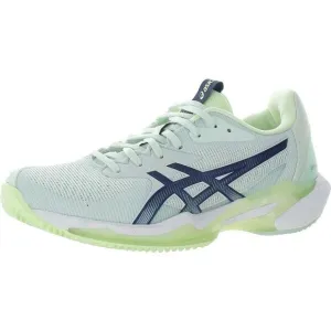 Asics Womens Solution Speed FF 3 Clay Green Lace-Up Other Sports Shoes New