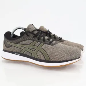 Asics Patriot 11 Mens 9.5 Olive Canvas Mesh Low Top Running Shoes
