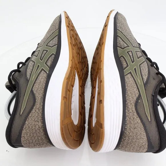 Asics Patriot 11 Mens 9.5 Olive Canvas Mesh Low Top Running Shoes