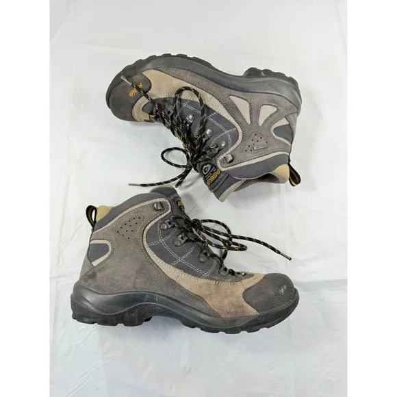 Asolo Women’s FSN 70 GTX Hiking Boots 7.5 Waterproof Outdoors Black Gray