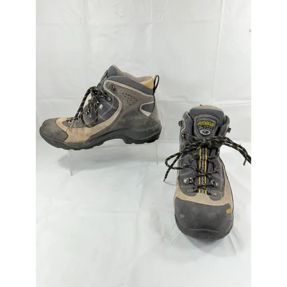 Asolo Women’s FSN 70 GTX Hiking Boots 7.5 Waterproof Outdoors Black Gray