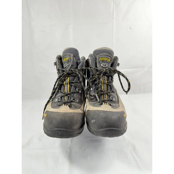 Asolo Women’s FSN 70 GTX Hiking Boots 7.5 Waterproof Outdoors Black Gray