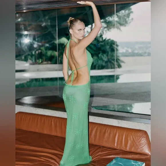 Asta Resort - Klara Dress in Jade - XS