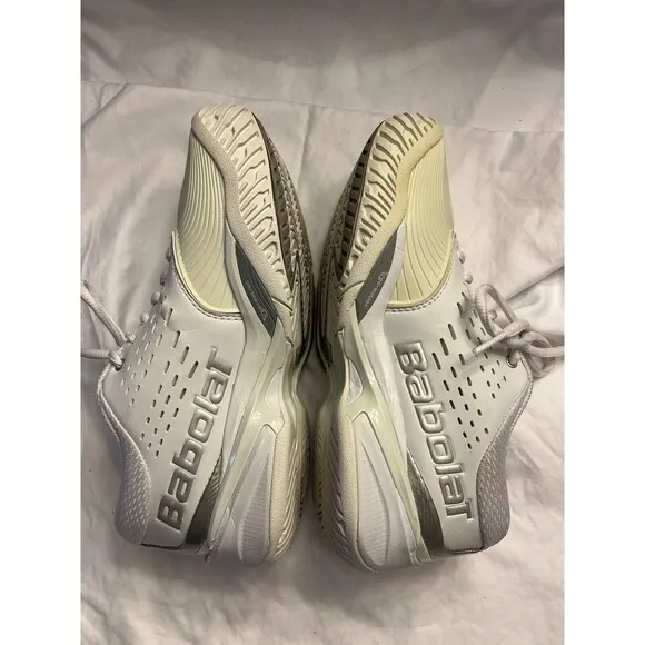 Babolat Women's SFX All Court White Tennis Racquet Sport Sneakers Shoes   6
