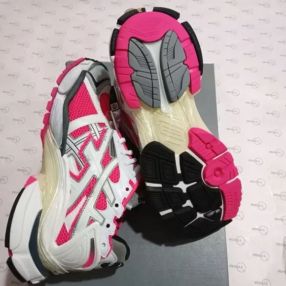 Balenciaga Athletic Shoes - Pink, White, and Gray