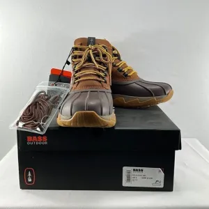 Bass Outdoor Field Duck Mid Boots Tan/Chocolate size 9