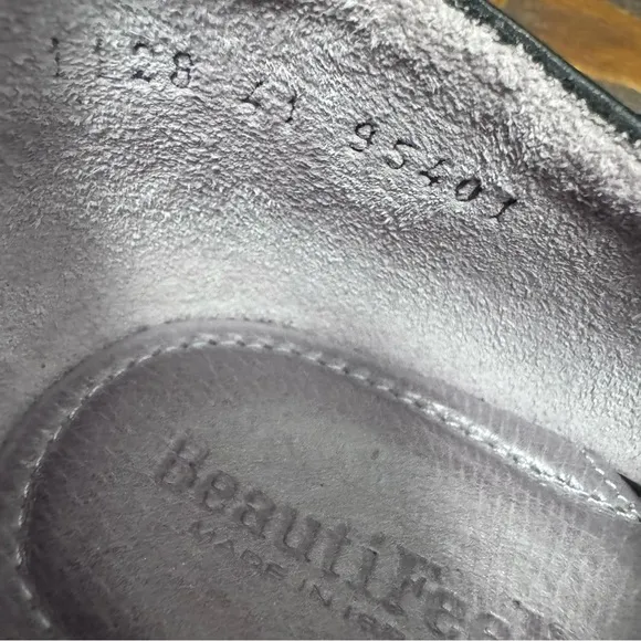 Beautifeel Made in Isreal Mary Jane Leather Career Shoes Size EU 41