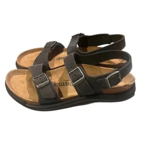 Birkenstock Women’s Sonora Black Leather Strap Sandals Size EU 36 US Size 5-5.5