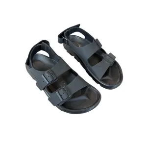Birkenstock Mens Black Double Strap Mogami Terra Buckle-strap Sandals Size 43