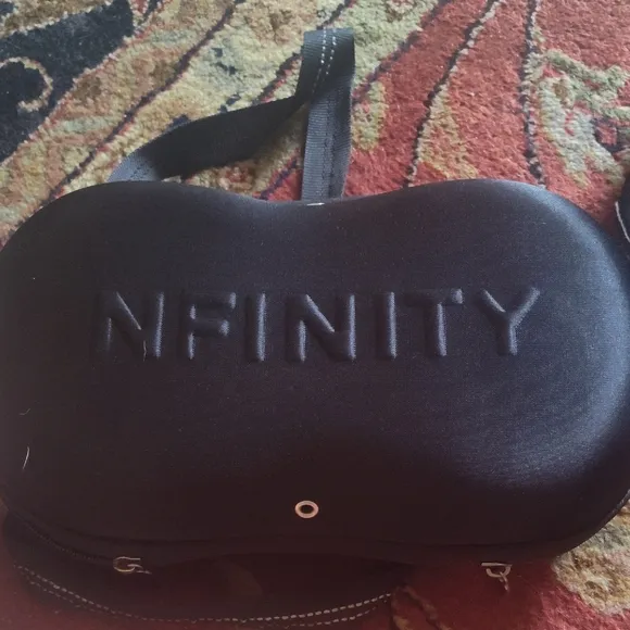 Black NFINITY Cheer Shoes with Carrying Case
