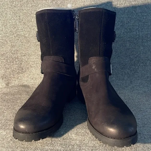Blondo Val Waterproof Nubuck Lather Boots. NEW