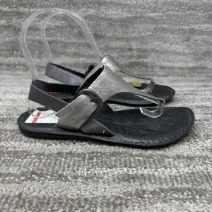 Boc Born Kasia Women’s Thong Sandals Metallic Size 6M New No Box