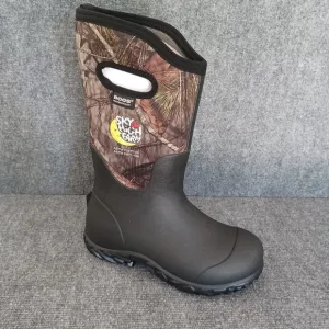 Bogs X Sky High Farm Worker Boots Shoe M 7 W 9 In Mossy Oak Unisex Waterproof