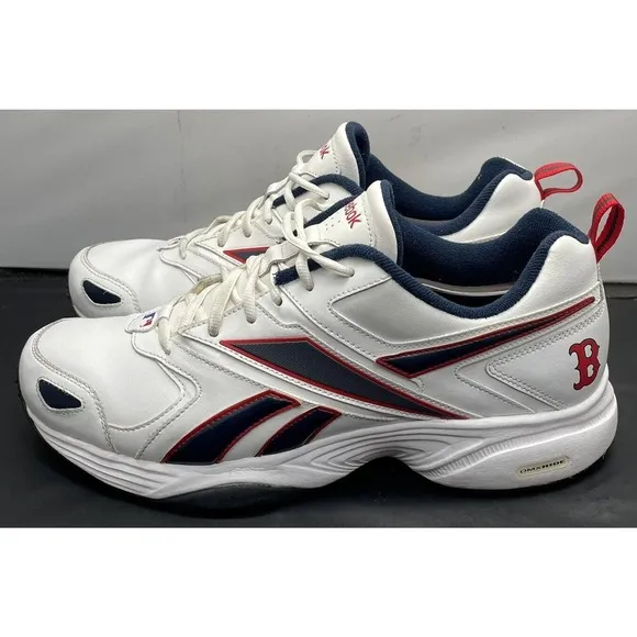 Boston Red Sox Reebok MLB Sports Authentic Collection Shoes Mens 12 Fast Ship
